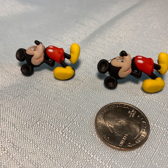 NWT 1 Pair of Handmade Disney Mickey Mouse Pierced Earrings in 3 Styles - Picture 3 of 11